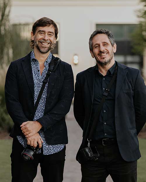 Emiliano Rodríguez y Juan Pablo Mansilla, fundadores de R+M, pioneros en foto de bodas
