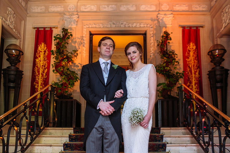 Retrato de casamiento en La Mansion del Four Seasons