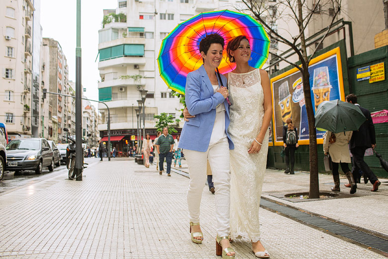 Photos of Gay wedding in Buenos Aires