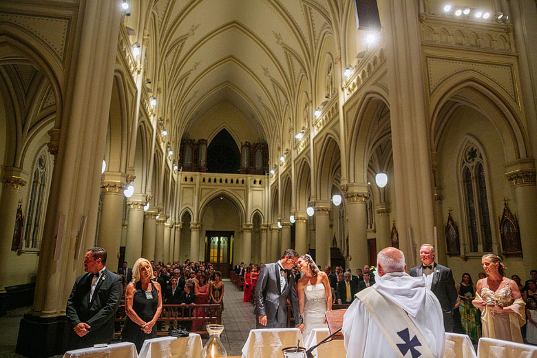 wedding in san isidro cathedral