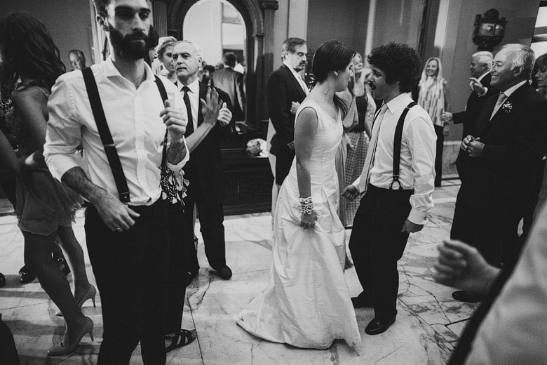 foto de casamiento en blanco y negro