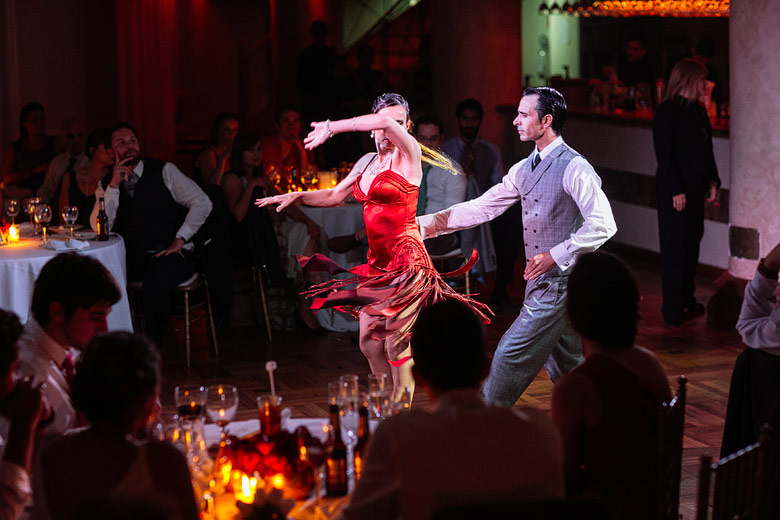 show de tango en casamiento por Andrea Metz y Fernando Santillán