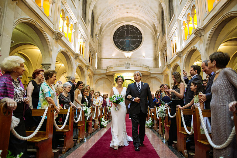 fotos de casamiento en la parroquia san benito abad
