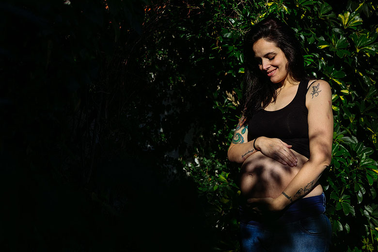 fotografia profesional de embarazada y newborn