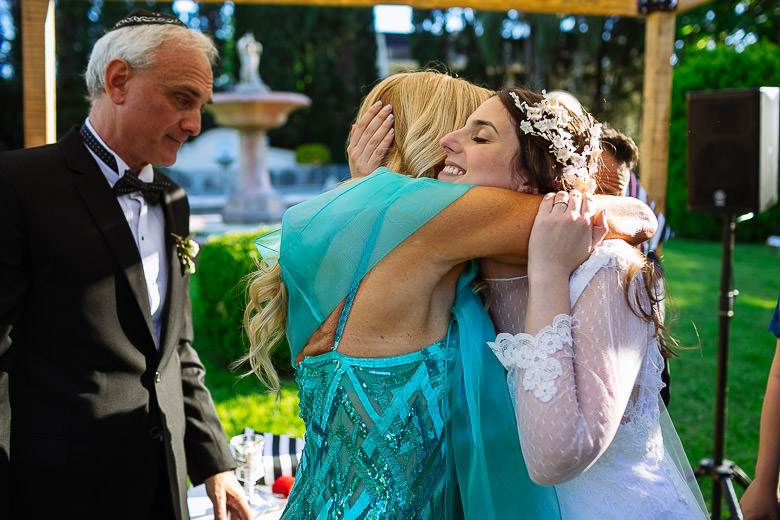 foto emotiva casamiento judio