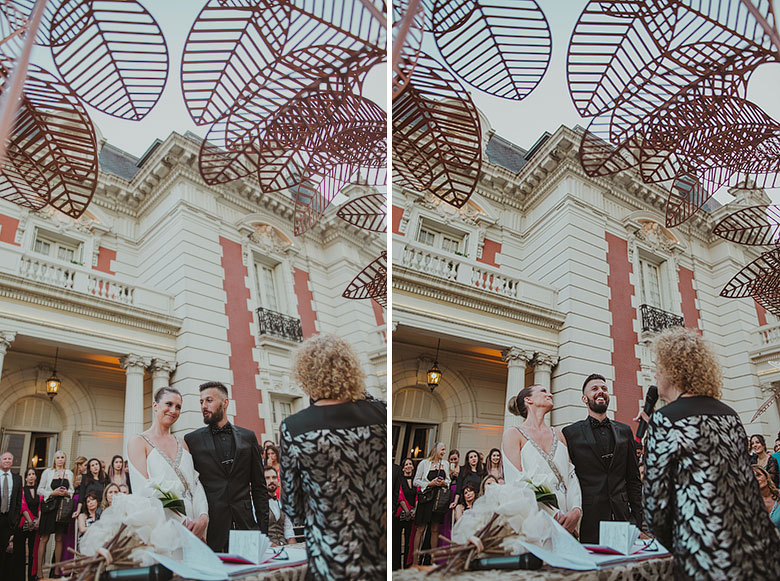 ceremonia diferente de casamiento