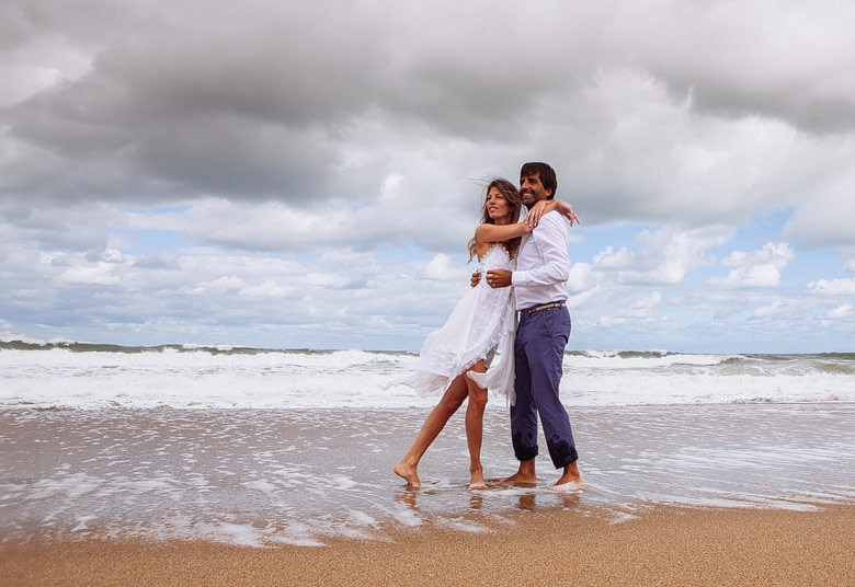 Sesion preboda en la playa