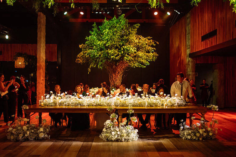 Ambientación Salón para casamientos Pilar Patagonia